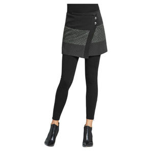 CABI Swathe Mini Snap Wrap Skirt Asymmetrical #926